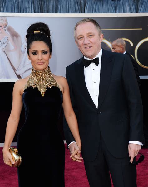 salma hayek and husband pics.